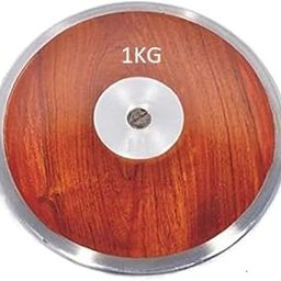Wooden Discuss Throw 1 kg Wooden Discus Throw Disc/Suitable for All – Men, Women & Kids-15