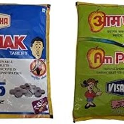 Am Pachan & Rochak Chatpati Goli Combo Pack, 30 sachets each, (60 sachet) Tasty Healthy for Digestion - Best for Kids, Men, Women - 90's Candy - Helps with acidity, gas and indigestion-image-88