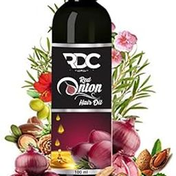 RDC Red Onion Hair Oil, 100ml, for Hair Growth and Shine, Detangling and Moisturising, All Hair Types-image-46