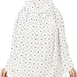 women's Pure Cotton Long Scarf cum Mask usable for Driver Anti Pollution Full Face Cover With UV Sun Rays Protection-image-83