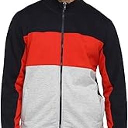 Men's Cotton Blend Collared Neck Sweatshirt-image-75