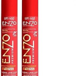 E-nzo Premium Hair Spray| Curl Enhancing With Flexible Hold, Long Lasting, No Greasy Residue| Fresh And Beautiful |Odour Fregrance Strong | Suitable For All Hair Types| 420ml| (Pack Of 2)-42