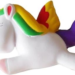 CALANDIS™ 11cm Kawaii Squishy Colorful Horse Model Soft Slow Rising Cream Scents Hand Pillow Promotion Fun Toy Home Decoration | Straps & Charms | Cell Phone Accessories-image-49