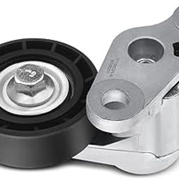 A-Premium A/C Drive Belt Tensioner Assembly w/Pulley Compatible with Chevrolet Silverado, Tahoe, Suburban 1500/2500, Express, Avalanche & GMC Sierra, Savana & Cadillac Escalade & Buick & Saab & Hummer-image-54