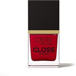Otrix True Colors Gloss & Shine Nail Polish - Ruby Red 8ML | Quick Drying | Long Lasting | 21 Free Formula-image-13
