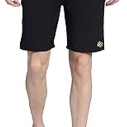Men's Wine Polyester Knee Length Solid Shorts-WQSH002-picture-10