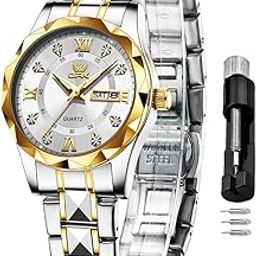Watch for Women Bling Diamond Business Female Watch Stainless Steel Easy to Read Small Ladies Wrist Watches Luminous Waterproof-image-60