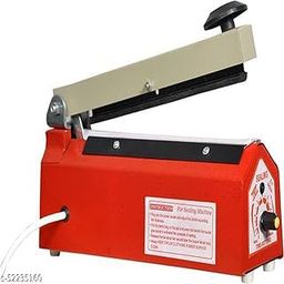 PUSPANJALI HERBALS Sealing Machine | Beep Sound Function | Plastic Packing Machine | Plastic Bag Sealing Machine | Heat Sealer Machine | RED | Made in India (SEALING MACHINE 8" [ 203mm ])-image-38