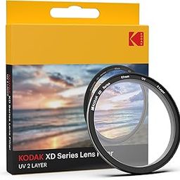 KODAK 67mm UV XD Camera Lens Filter|2 Layer Anti-Reflective Coating for DSLR Camera Lens Protection from UV Rays, Dust & Scratches|Aluminum Lens Ring|Black-picture-12
