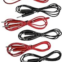 (STI) IFT Heavy Gauge Physiotherapy Machine Wires, Black and Red, 1.5 Meter Length, Pack of 8 Pieces-image-45