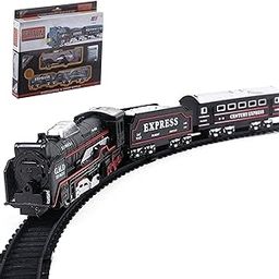 Battery Operated Toy Train Track Set for Kids-20