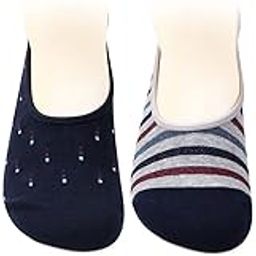 Men Casual Cotton Loafer Socks - Pack Of 4, Free Size-image-27
