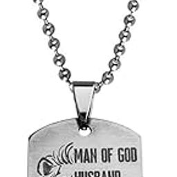 Chrismax Gift Lord Head Christan Christ Jesus Religious Silver Stainless Steel Stainless Steel Pendant Necklace chain For Men And Women-image-19