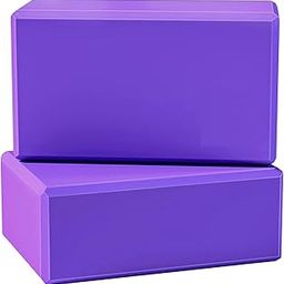SACHI SPORTS Essentials Yoga Blocks Eva (Set Of 2) - Supportive Latex-Free Eva Foam Soft Non-Slip Surface For Yoga Exercise-image-76