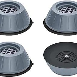 TECVA Anti Vibration Pad with Suction Cup for Washing Machine, Fridge (Pk of 4)-image-98
