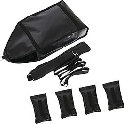 MERISHOPP Adjustable Weight Sled Trainer Sandbag Sled Trainer for Speed Training-image-19