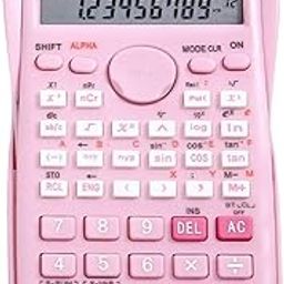 Worison RZ-82MS pro Scientific Calculators with 240 Multi-Functional Calculator 2 Lines LCD Display Ideal for Teachers College Students School Office Portable to Carry (White)-image-97