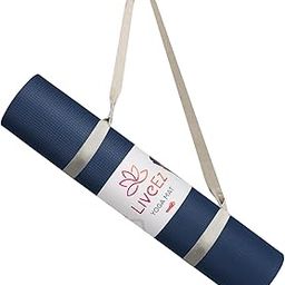 LiveEZ Anti-Skid Lightweight With Perfect Grip Eva Yoga Mat For Men And Women With Carry Bag-image-53