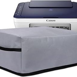 Cranique Dust Proof Printer Cover for Canon Pixma E470 / E477 (Grey)-13