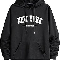 Scott Fincher Men's Graphic Printed Full Sleeve Black Hooded Sweatshirt | New York Hoodie-image-55
