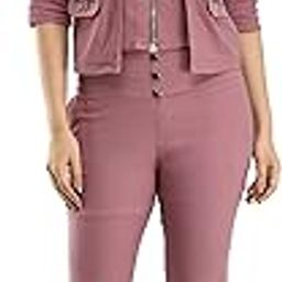 Women's Cotton Lycra Regular Maxi Dress (Large, Pink)-image-68