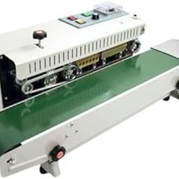 FR900 Continuous Band Sealing Machine | 0-18m/min | 6-15mm Seal Width | Plastic Bag Sealer for Food Pouches & Packaging (220V/110V, Mild Steel Body)-5