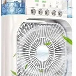 YUG ENTERPRISE Portable mini Air Conditioner|mini cooler|Anti-leakage Water Ice Cooling Air Cooler for Room Bedroom Office Home Tent|1.2L Water Tank & 2 Ice Packs, With USB Charging-picture-14