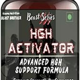 Ksama Nutrition High Activator HGH Supplement, 60 Capsules for Men and Women, Highest Strength-image-39