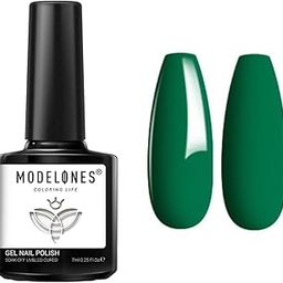 Modelones Nail Polish 7ml from BELLE GAGA UV Gelpolish Soak Off Nail Art Design Manicure at Home DIY Gifts for Women Girls UV Nail Gel Polish (1575)-image-57