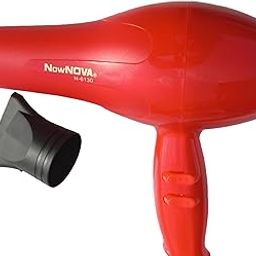NowNova 1800W Professional Hair Dryer with Ionic Technology for Women & Men, Lightweight, Quiet, Fast Drying Blow Dryer with 2 Heat Settings (Hot/Warm), Heat Balance Technology for Salon & Home Use Brand: HEERA PLUS-image-89
