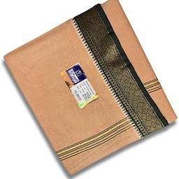 Handloom Dothi for men cotton Jari Border Double Dhoti (2 Layer lungi) for daily usage-image-37