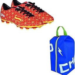 Charged Sports Bag Easy Pack Blue with Gowin Football Shoe Country Color Spain Size-2-image-47