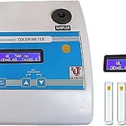 Lab Junction Colorimeter Fully Automatic Photo Colorimeter contains 9 Tristimulus Absorption Filters Facility Absorbance & Transmission L J - 1318 as per Quality Standards-14