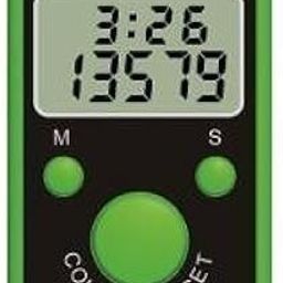 DHYANI New 1Pc LED Counter 5 Digit Counting Machine Pooja Mantra Tasbeeh Finger Counter Tally with time Display-95