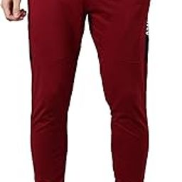 Mens Comfort Fit Mid-Rise Ankle Length with Drawstring Closure Cotton Joggers - Cyrus Jogger-image-1