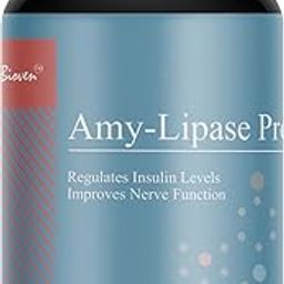 Biovencer Amy-LIpase Pro Capsule | Amylase, Lipase, Protease, Multi-Enzyme Complex Capsule | Better Bioavailability | Supports Digestion & Better Absorption of Food Nutrients | Pack of 60 Veg Capsules-84