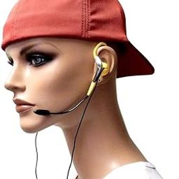 Wired Headset - Microphone Headset - Wired Headset with Microphone - Headset with Microphone - Slimline Clip-On w/Positional Microphone, Rosetta Stone - Yellow-image-56