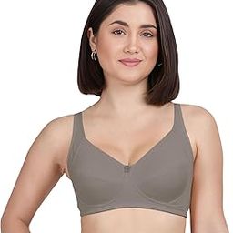 Susie Stormfront Grey Non Padded Everyday Side Support Bra-image-30