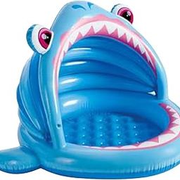 KAOMOJI Fish Shape Bath for Kids | Inflatable Kiddie Pool for Summer |Baby & Toddler Swimming Pool | Outdoor & Indoor Water Play Tub |Safe & Durable Baby Bath Tub(1pcs)-image-16