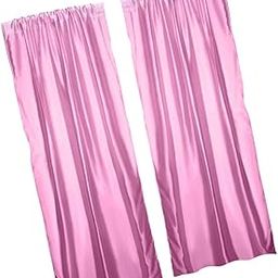 MagiDeal Beautiful Sheer Window Elegance Solid Color Curtains/drape/panels/treatment - pink, 100x200cm-image-37