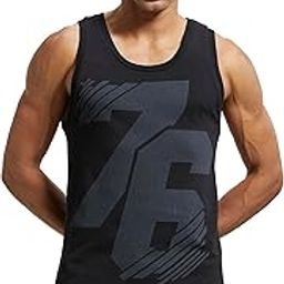 9928 Men's Super Combed Cotton Rich Graphic Printed Low Neck Tank Top with Stay Fresh Treatment (Prints May Vary)-image-57