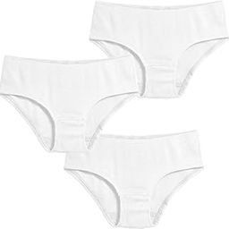 Amazon Brand - LOURYN KOULYN® Women,Girls' Briefs Underwear Panties in 100% Cotton - for Sensitive Skin, 3-Pack-image-57