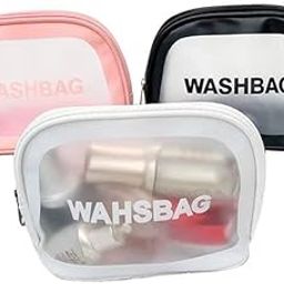 Baoer Multipurpose Cosmetic Organizer Bag Makeup Pouch for Women, and Girls for Travel Storage Pouches Kit Pouch Household Grooming Kit Makeup Wash Bag for Women (Multicolor) Pack of 1-image-91
