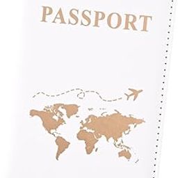 Club Bollywood®Passport Cover with Phone Card Slot Portable Travel Passport Wallet for Home White|Travel | Travel Accessories |1 Pport Holder Cover-image-84