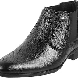 metro Men Leather Ankle Length Chelsea boot-picture-13