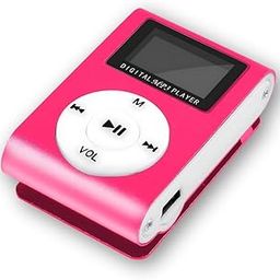 TRIDEO [𝟏𝟎 𝐘𝐞𝐚𝐫𝐬 𝐖𝐚𝐫𝐫𝐚𝐧𝐭𝐲] Pink Mini Digital MP3Featuring Stylish Compact Design, DurableEasy-to-Use Interface,Card not Included-image-48