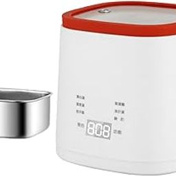 LR Decor E-Shop Fast Egg Cooker Easy to Peel Kitchen Gadget for Office Boiled Egg Breakfast Red-30