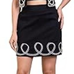 Solid Viscose Lycra Jacket & Skirt Western Co-Ord Set for Women's|Round Short Puff Sleeves Regular Fit Cord Set|Ladies Party Casual Wear Stylish Collection-image-72