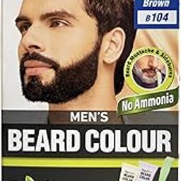 Bigen Men's Beard Color Natural Brown (B104) 20gm+20gm=40gm-41
