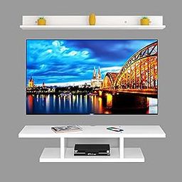 Odestar Rex Engineered Wood Tv Unit Wall Mounted Set Top Box Stand with Five Colors (Modern) | 32 Inch Tv-picture-4